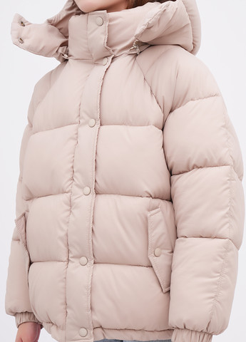 Бежевая зимняя куртка EQUILIBRI