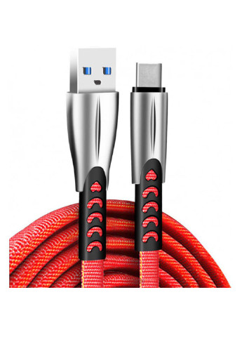 Дата кабель (CW-CBUC012-RD) Colorway usb 2.0 am to type-c 1.0m zinc alloy red (239382941)