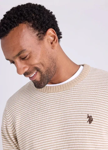 Бежевый демисезонный джемпер джемпер U.S. Polo Assn.