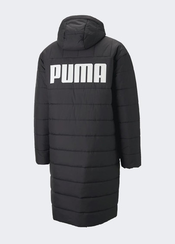 Черная зимняя куртка 671712-01 Puma ESS+ Hooded Padded Coat
