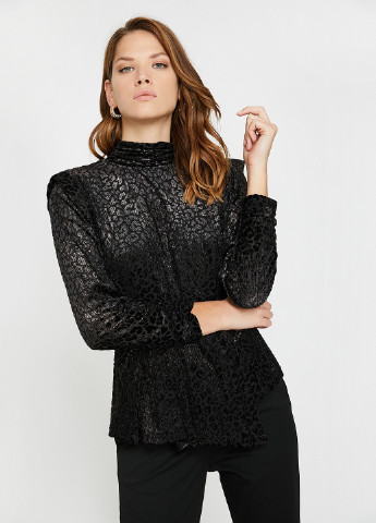 Чорна блуза KOTON