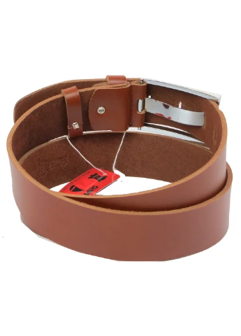 Мужской кожаный ремень 130-140х4,5 см Skipper (254595072)
