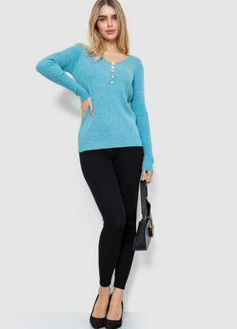 Темно-бирюзовый демисезонный пуловер пуловер Ager