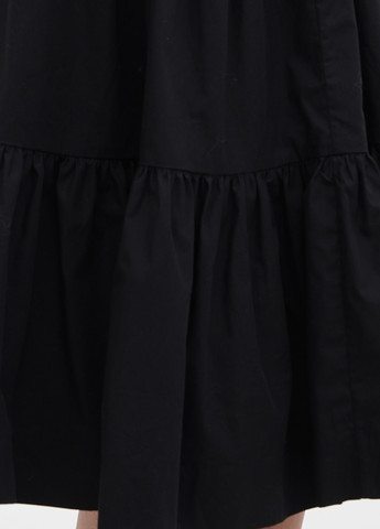 Черное кэжуал платье клеш Boden однотонное