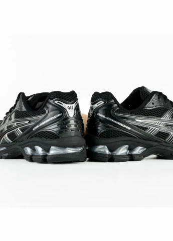 Черные демисезонные кроссовки 1201a019-006 Asics Gel-Kayano 14 Black Pure Silver