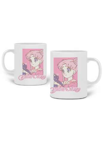 Кружка Сейлор Мун (Sailor Moon) 330 мл Чашка Керамическая (20259-2914) MobiPrint (224806133)