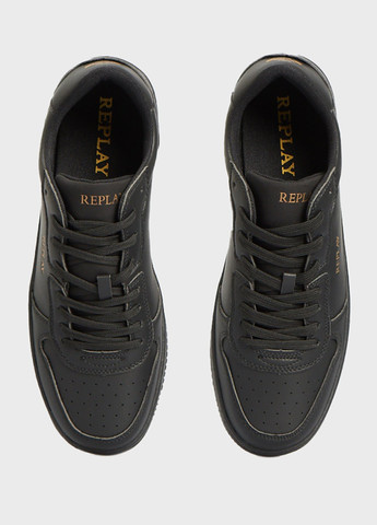 Черные всесезонные кроссовки Replay