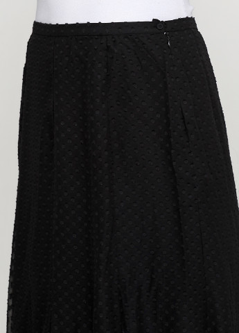 Черная кэжуал однотонная юбка ANNE WEYBURN клешированная