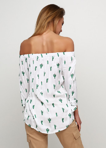 Белая блуза Lubesgluck