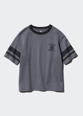 Сіра демісезонна футболка Uniqlo