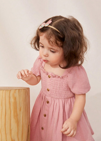 Світло-рожева сукня SHEIN (323638827)