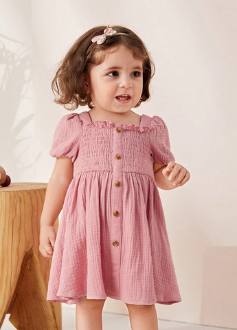 Світло-рожева сукня SHEIN (323638827)