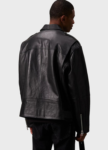 Чорна демісезонна куртка косуха Calvin Klein Jeans