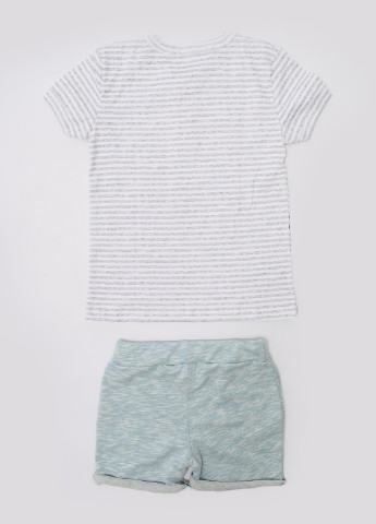 Бирюзовый летний комплект (футболка, шорты) Витуся