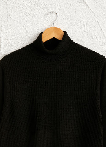 Черный демисезонный свитер LC Waikiki