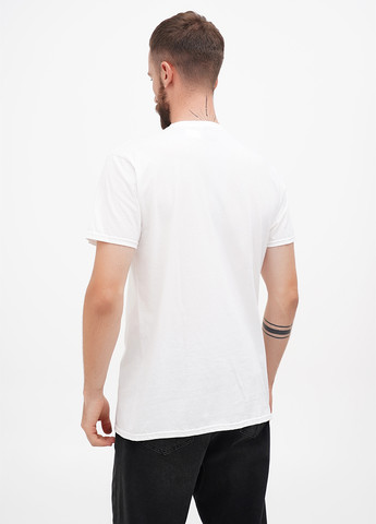 Белая футболка Hanes