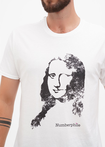 Белая футболка Hanes