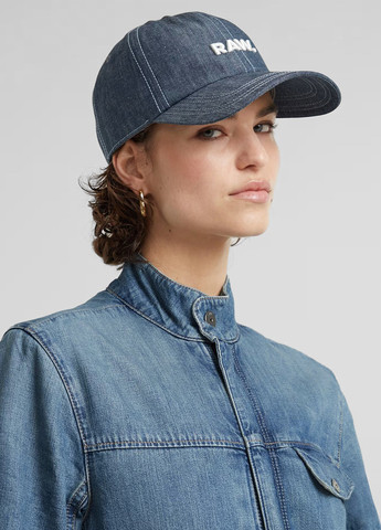 Комбінезон G-Star Raw комбінезон-брюки однотонний синій джинсовий бавовна, джинс