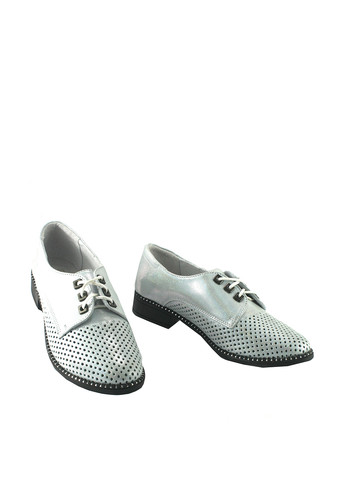 Mila Туфлі сірий з натуральна шкіра, — демісезон (356509262)