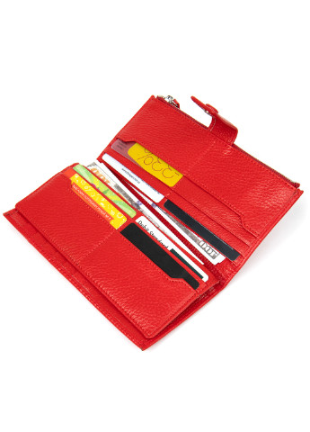 Женский кожаный кошелек 9х19х2 см st leather (252133725)