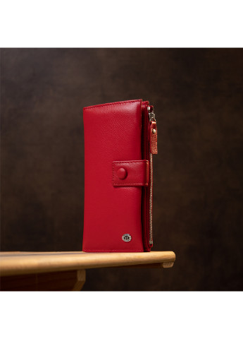 Женский кожаный кошелек 9х19х2 см st leather (252133725)