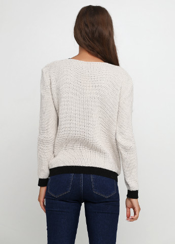 Светло-бежевый демисезонный пуловер пуловер Edda