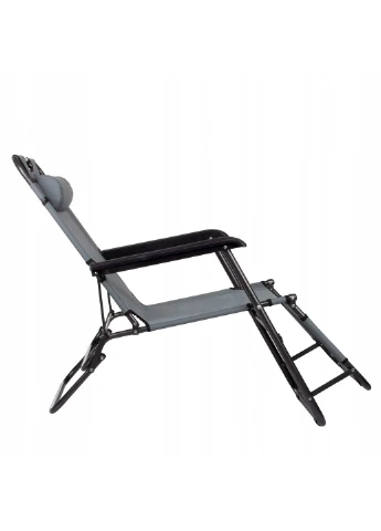 Шезлонг (крісло-лежак) для пляжу, тераси та саду Zero Gravity Springos GC0013 (245081643)