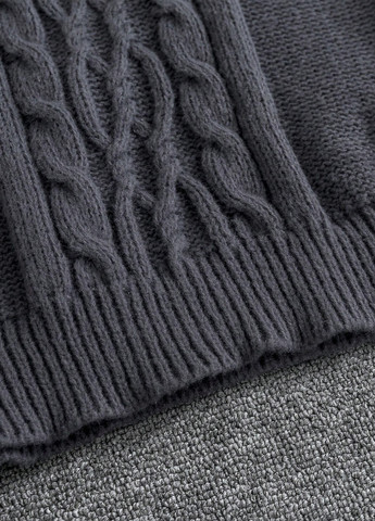 Темно-серый демисезонный свитер SHEIN