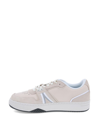 Бежевые демисезонные кроссовки Lacoste L001