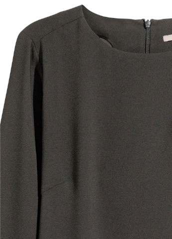 Темно-серое кэжуал платье H&M