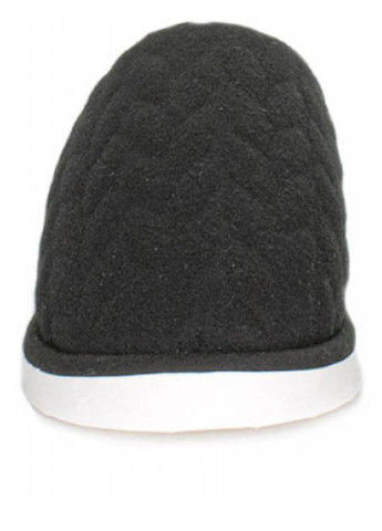 Черные женские комнатные тапочки family чёрный Oldcom