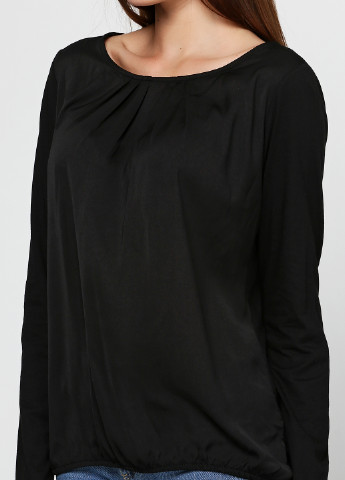 Черная демисезонная блуза Chelsea Rose
