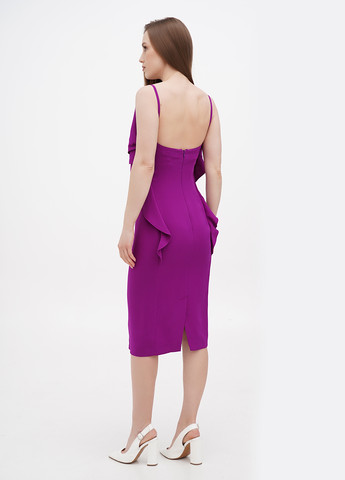 Фуксиновое (цвета Фуксия) кэжуал платье Ralph Lauren однотонное