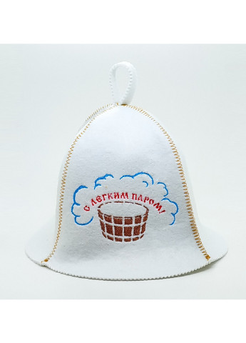 Шапка для сауны "С легким паром" Luxyart (206021473)