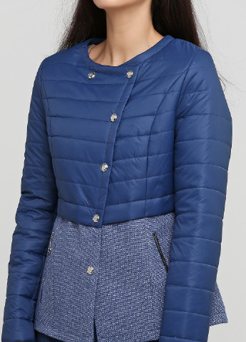 Синяя демисезонная куртка Eva Classic