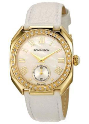 Часы наручные Romanson rl1208qlgd wh wh (250305048)