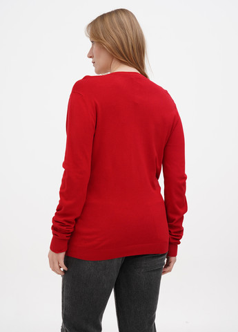 Красный демисезонный пуловер пуловер Terranova