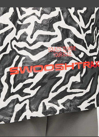 Чорно-біла демісезонна вітровка Nike Sportswear Trend