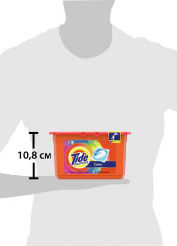 Капсули для прання кольорових тканин (12 шт.) Tide (132543058)