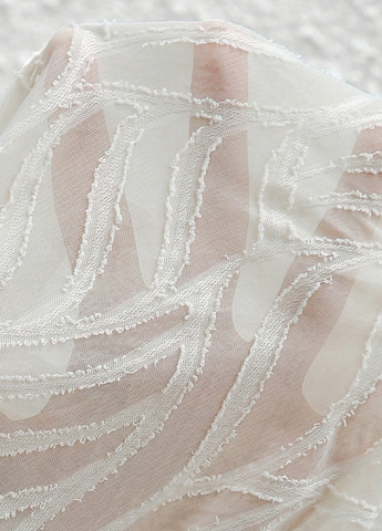 Кремовое кэжуал платье клеш, на запах SHEIN однотонное