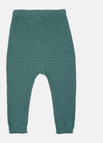 Зеленые кэжуал демисезонные брюки H&M