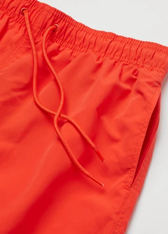 Мужские красные пляжные плавки H&M