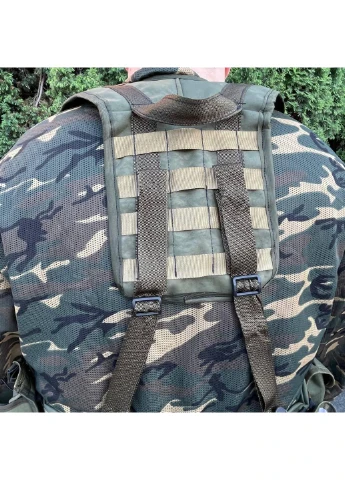 РПС система MOLLE + підсумки 6600 ЗСУ (ЗСУ) Розвантажувальна поясна система зелена Power (254441426)