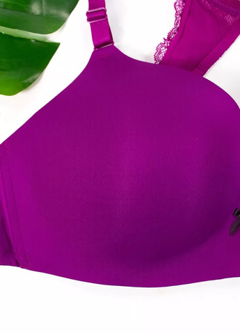 Фиолетовый бюстгальтер Cacique с косточками нейлон