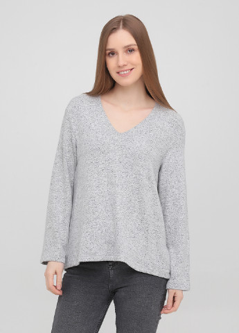Серый демисезонный пуловер пуловер H&M