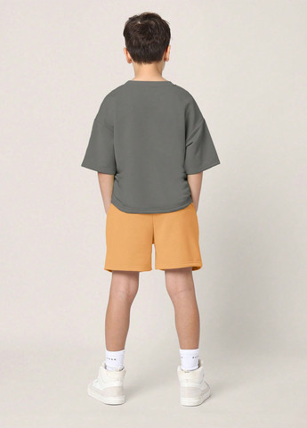 Комбінований літній комплект (футболка, шорти) SHEIN