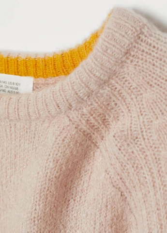 Світло-рожевий демісезонний джемпер джемпер H&M