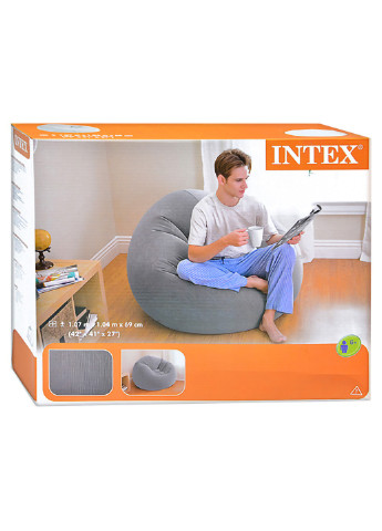 Надувне крісло 107х104х69 см Intex (253173892)