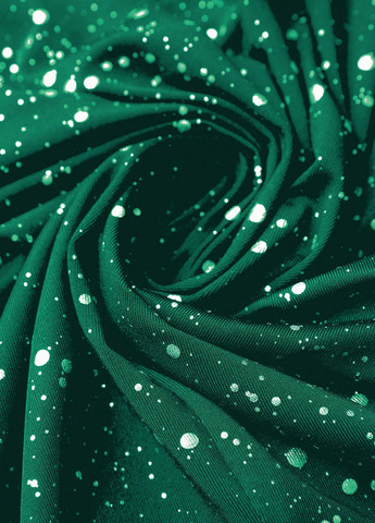 Комбинезон SHEIN однотонный темно-зелёный вечерний полиэстер