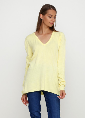 Жовтий демісезонний пуловер пуловер CHD